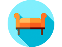 sofá limpo e higienizado